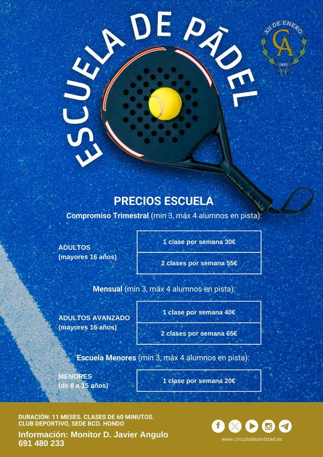 Escuela de Pádel