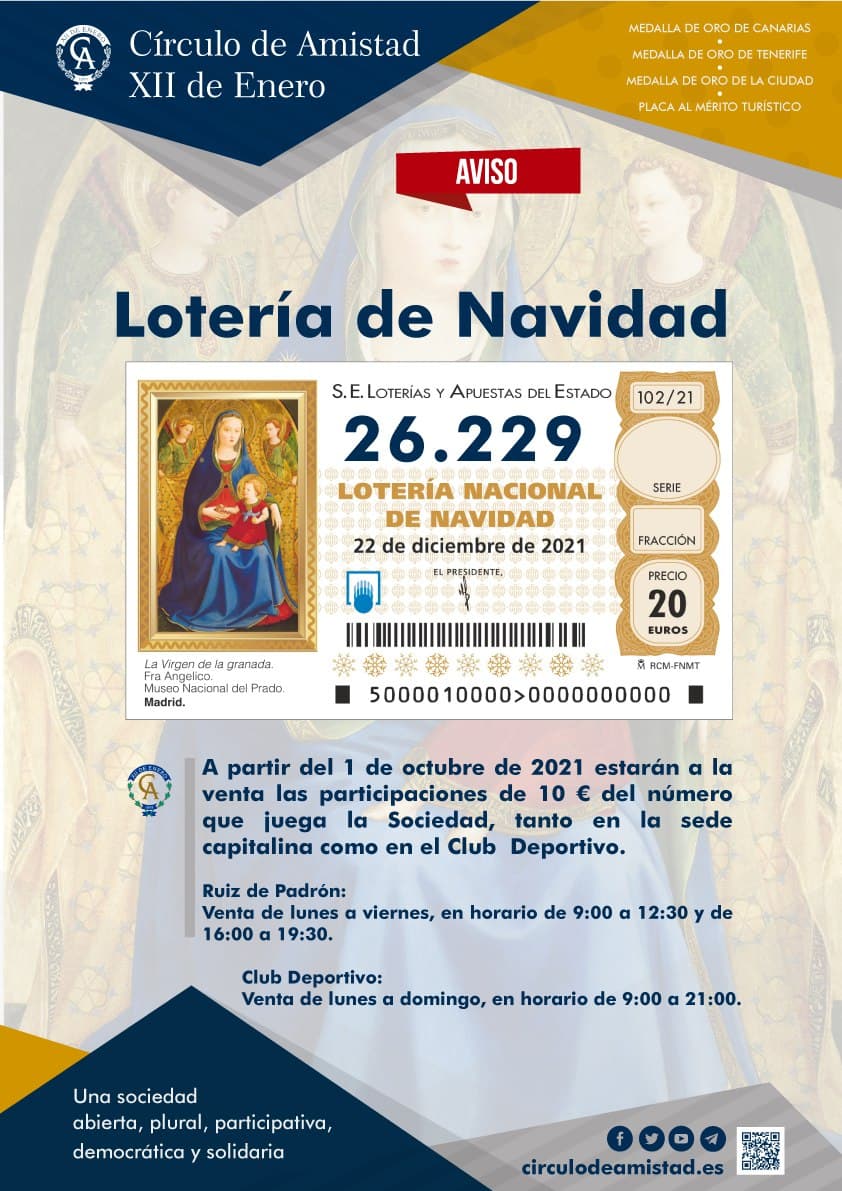 Cartel lotería