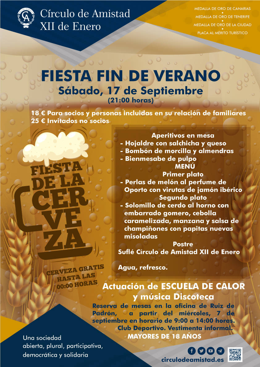 Cartel Fiesta Cerveza