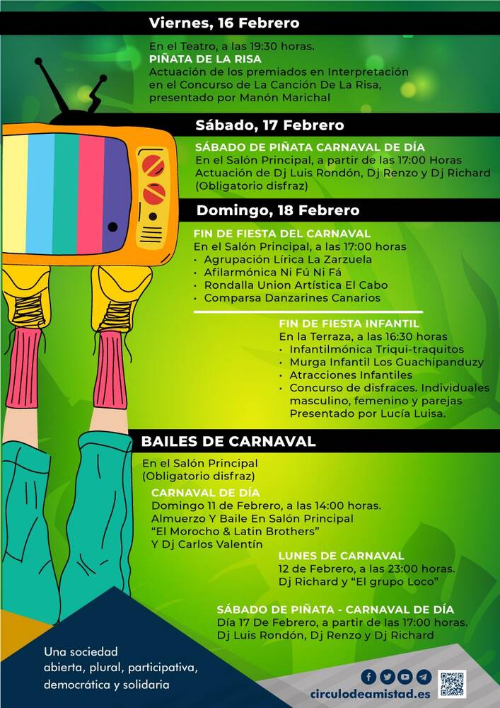 Cartel Programa Carnaval