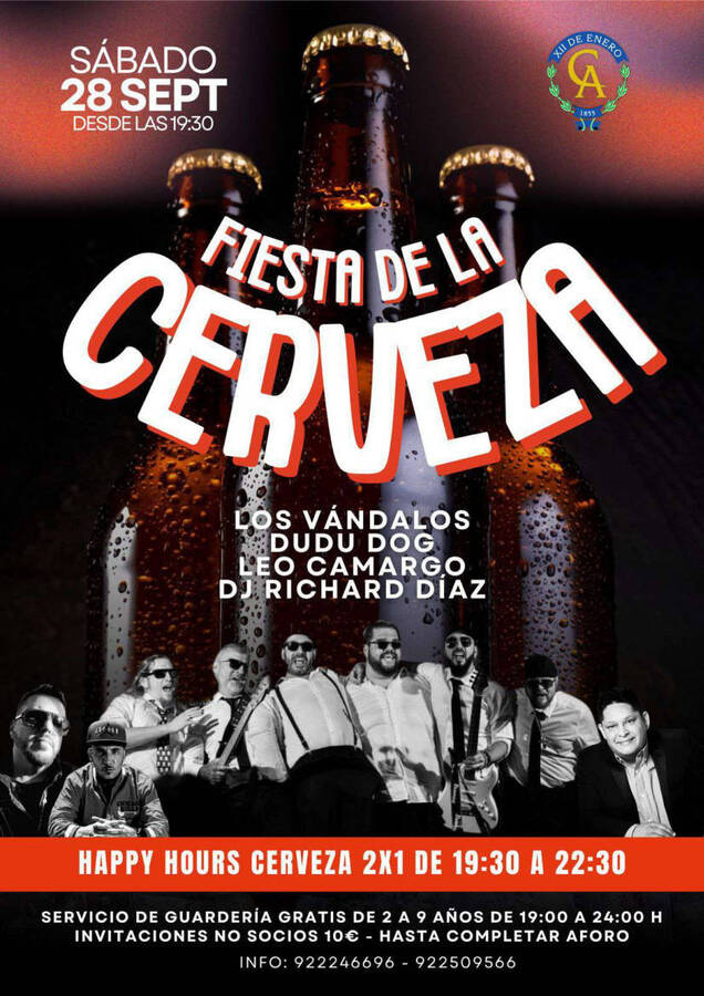 Cartel Fiesta Cerveza