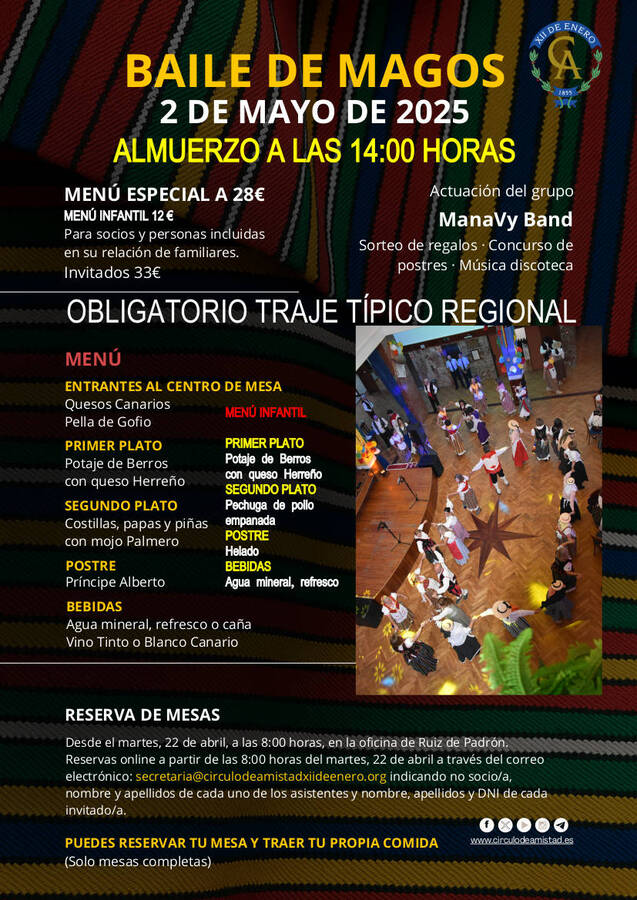 Cartel Baile de magos