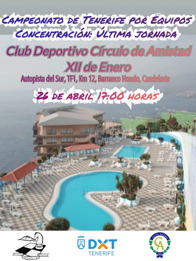 Cartel Campeonato Ajedrez