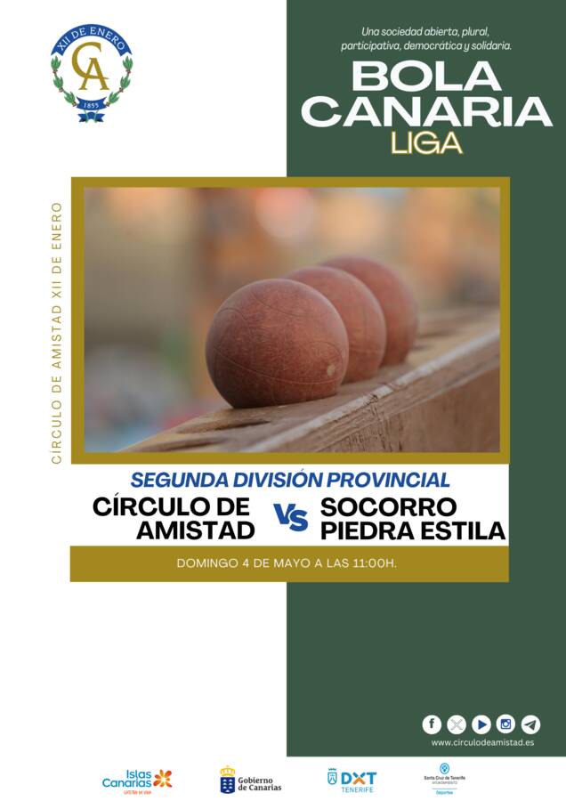 Cartel partido Bolas