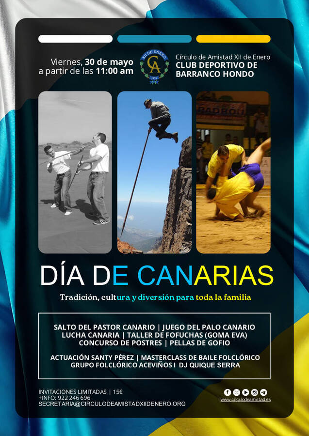 Cartel Día de Canarias