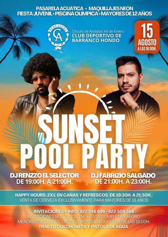 Cartel Sunset Pool Party