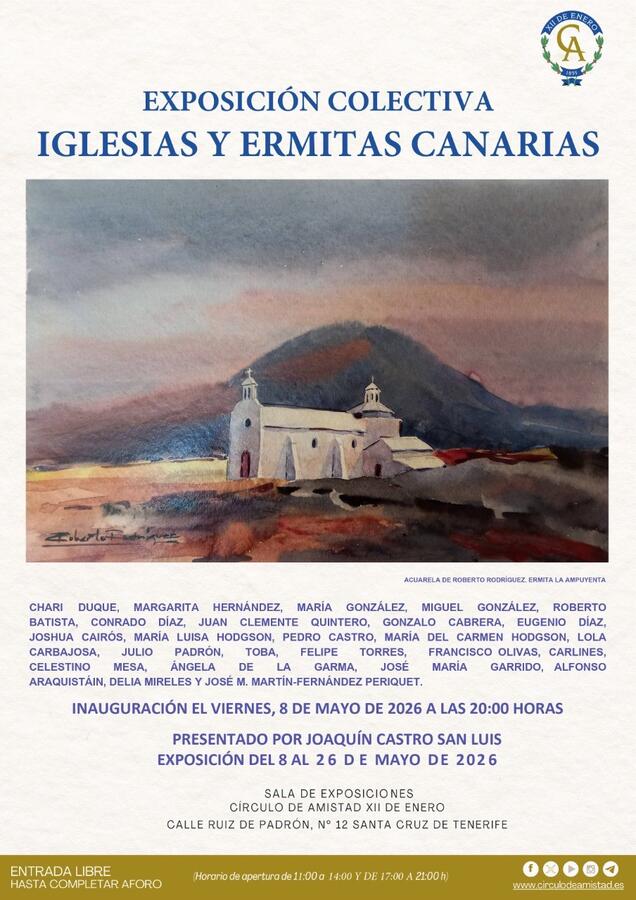 Exposición Iglesias y Ermitas Canarias