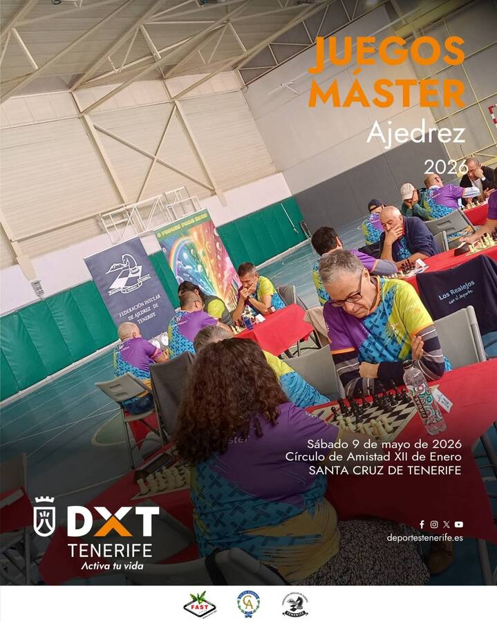 Juegos Máster 2026 de Ajedrez