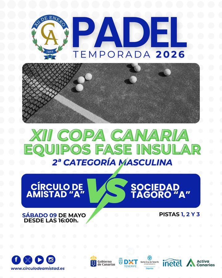 Cartel Pádel
