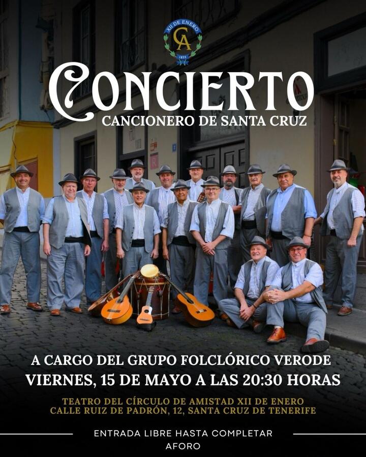 Concierto Cancionero de Santa Cruz
