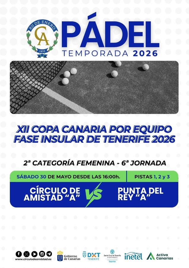 Pádel temporada 2026