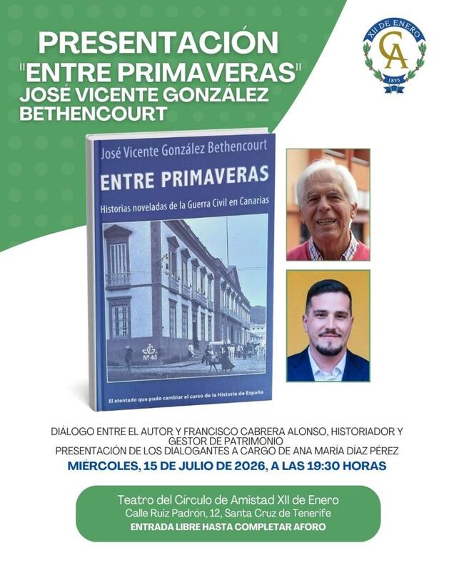 Presentación del libro Entre Primaveras