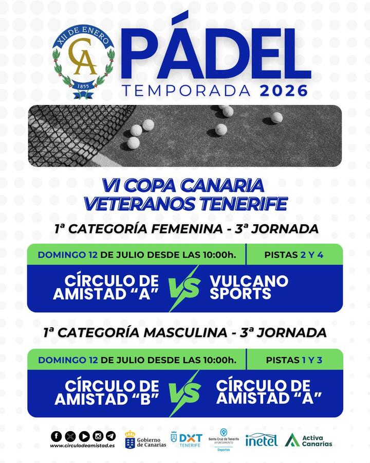 Pádel Temporada 2026