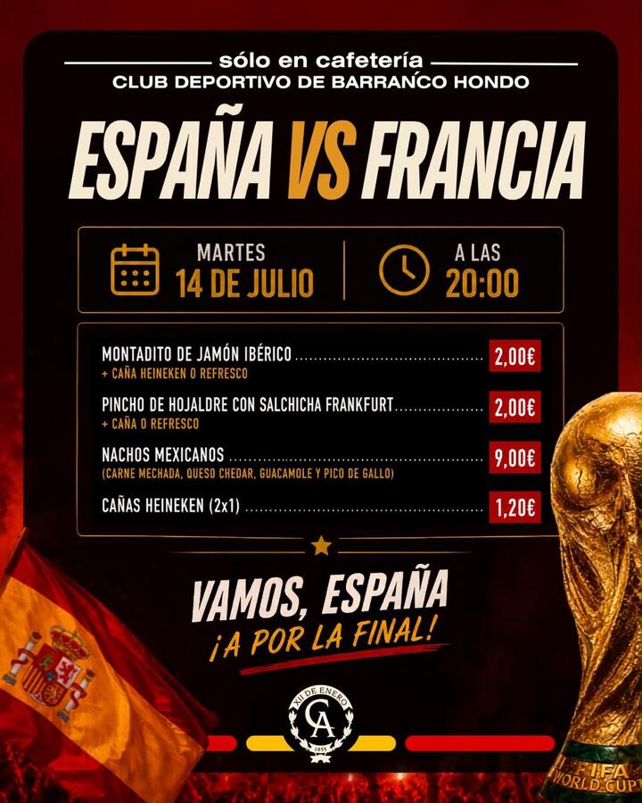 España vs Francia