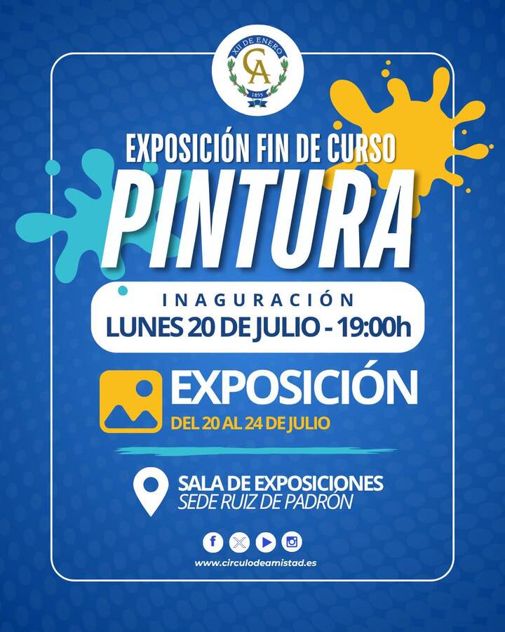 Exposición Fin de Curso · Pintura