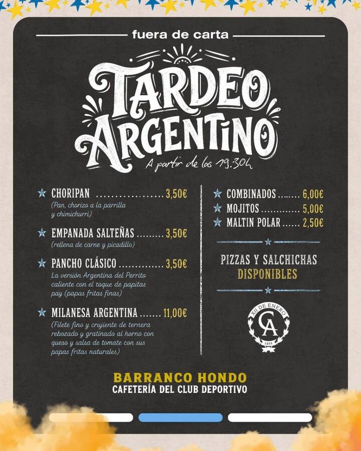 carta · tardeo argentino