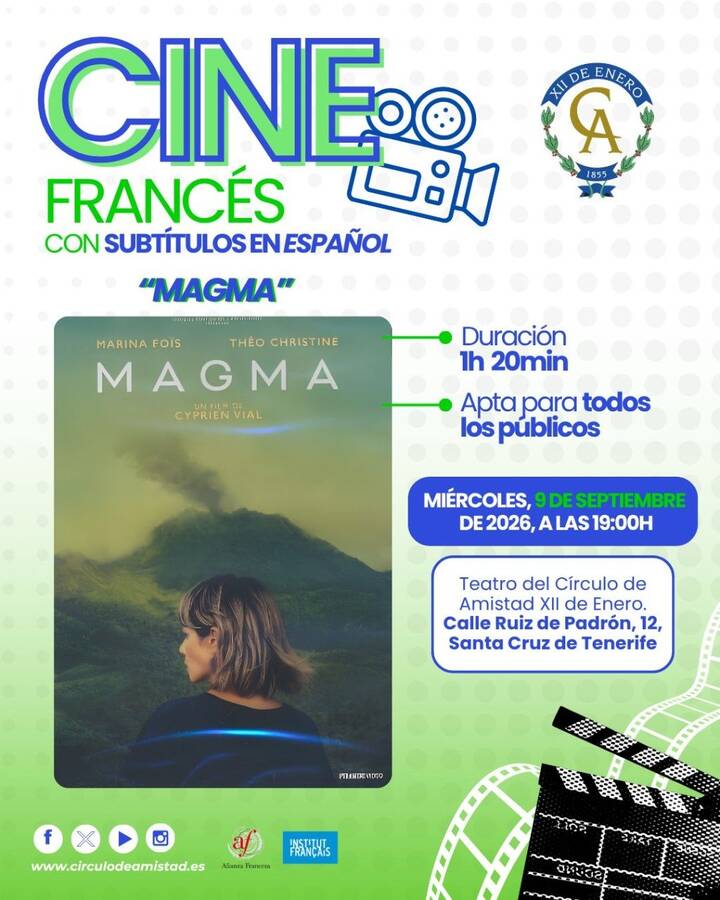 Cartel Cine Francés - Magma
